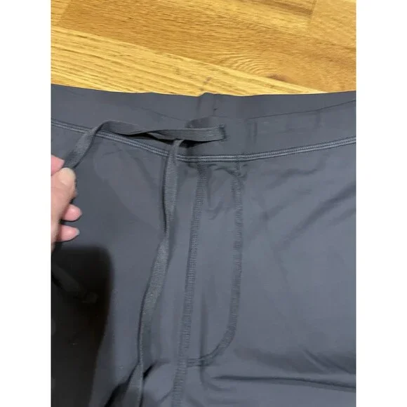 Alo Women's Gray Drawstring Waist Leggings Pants X-Large XL - Picture 4 of 10